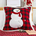 Merry Christmas Holiday Decorative Lumbar Home Sofa Pillow