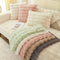 Modern Comfortable Faux Rabbit Fur Anti-Slip Couch Cover