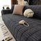 One-Piece Cozy Flannel Sofa Protection Non-Slip Outdoor Couch Cover