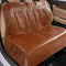 Pet Friendly Faux Leather Car Seat Mask - Waterproof And Stain Resistant