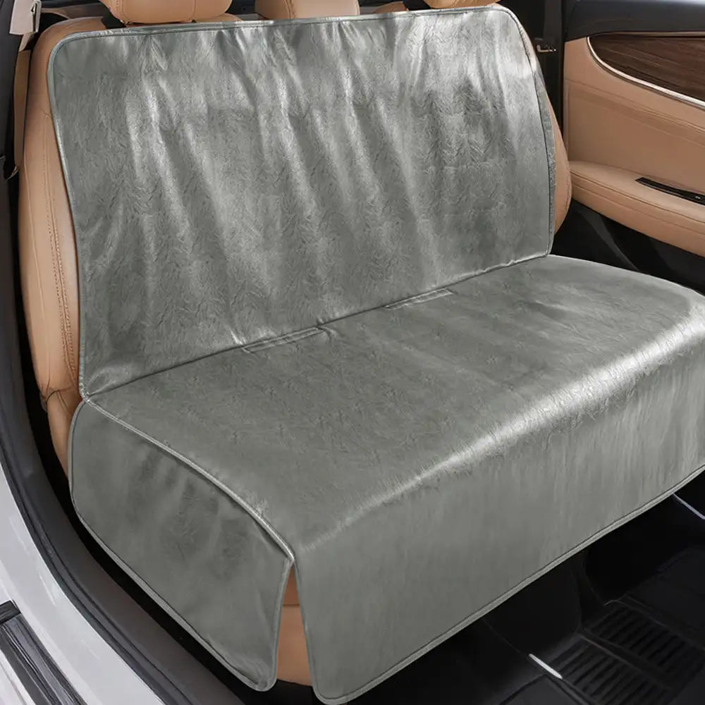 Pet Friendly Faux Leather Car Seat Mask - Waterproof And Stain Resistant