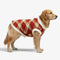 Plaid Comfortable Warm Plush Dog Sweater Suitable For All Breeds of Dogs