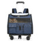 Portable Rolling Pet Backpack Carrier with Detachable Trolley Cat carrier Dog Carrier