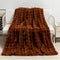 Premium Bubble Double Layer Thickened Faux Rabbit Fur Blanket
