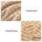 Puzzle Textured Chenille Scratch-Resistant Sofa Large Blanket Couch Cover