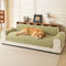 Quilted Square Simple Comfortable Sofa Protector Non-Slip Couch Cover