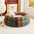 Round Plush Comfort Dog Bed With Raised Sides - Cuddling Bed