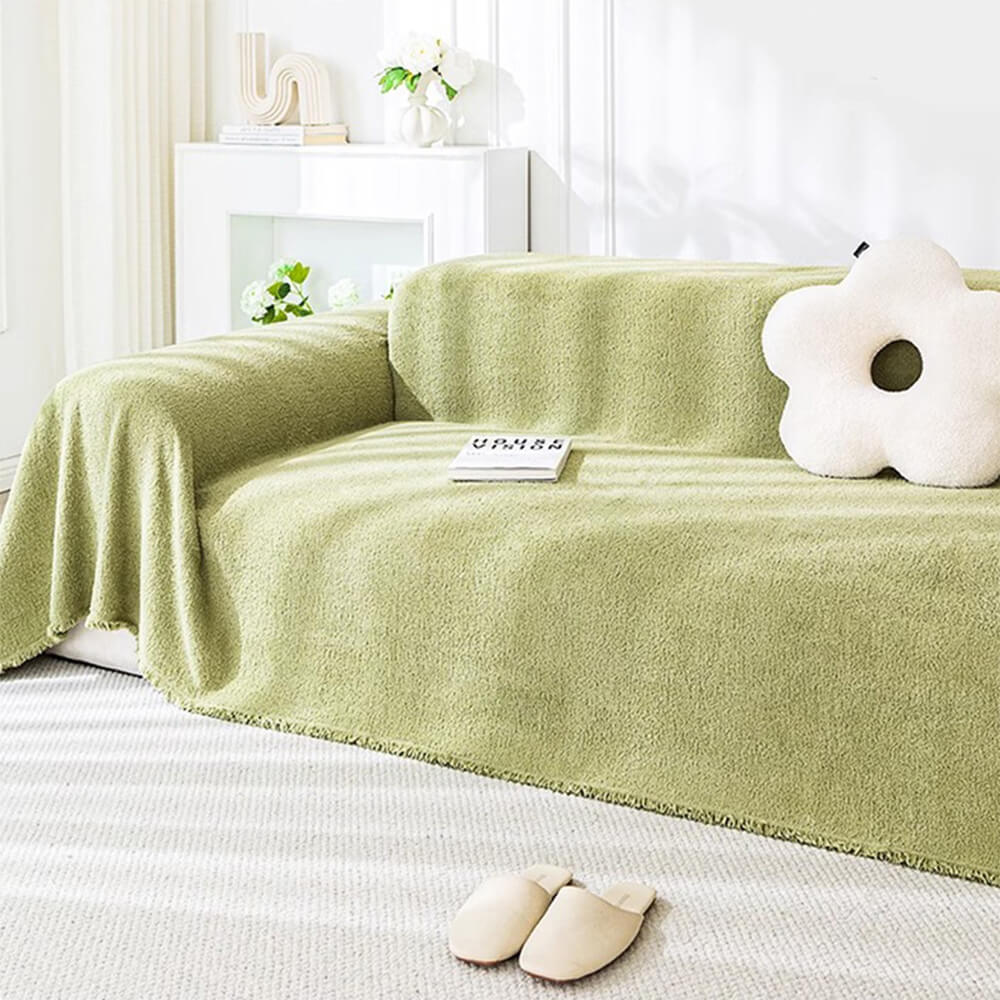Soft Plush Water-resistant Multi-Purpose Furniture Armchair Sofa Cover