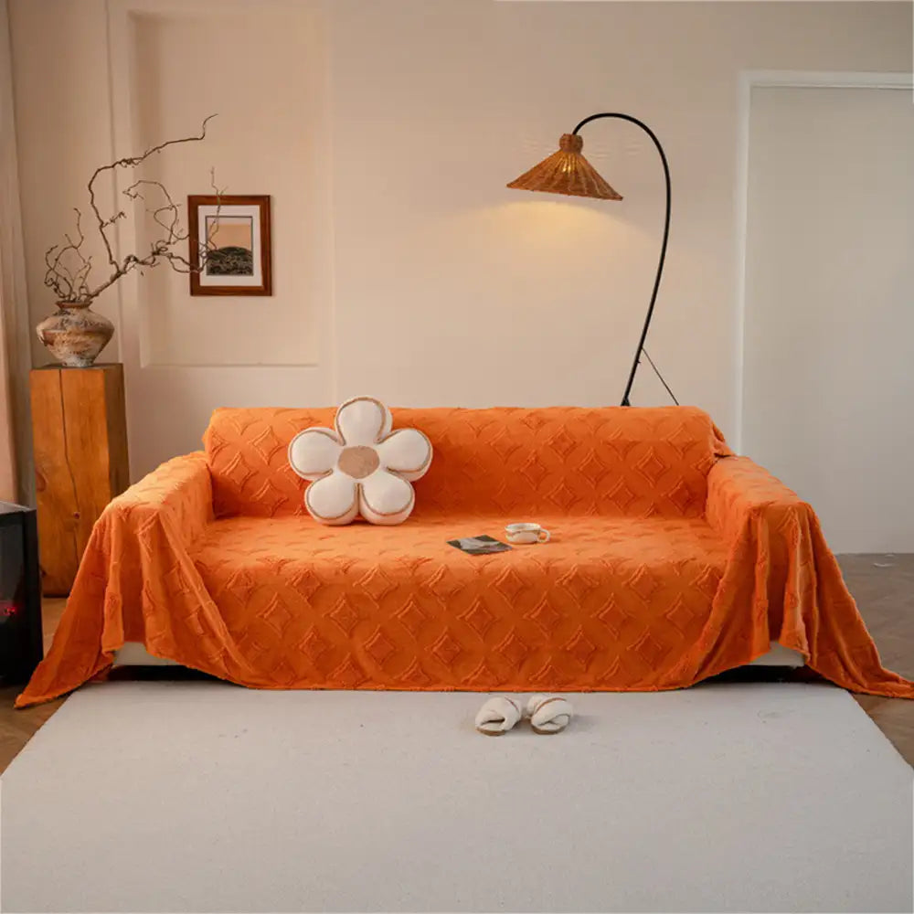 Star Series Plush Multifunctional Sofa Protective Couch Cover