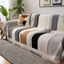 Stripe Art Scratch Resistant Chenille Multifunctional Sofa Protector Couch Cover