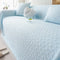 Textured Cooling Ice Silk Skin-Friendly Breathable Sofa Blanket Washable Couch Cover