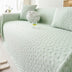 Textured Cooling Ice Silk Skin-Friendly Breathable Sofa Blanket Washable Couch Cover
