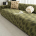 Thick Polar Fleece Jacquard Anti-Scratch Stretch Couch Cover