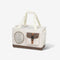 Travel Carrier Double-Layer Foldable Cat Bag with Detachable Trolley