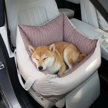Travel Safety Semi-Enclosed Water-Repellent Dog Car Seat Bed