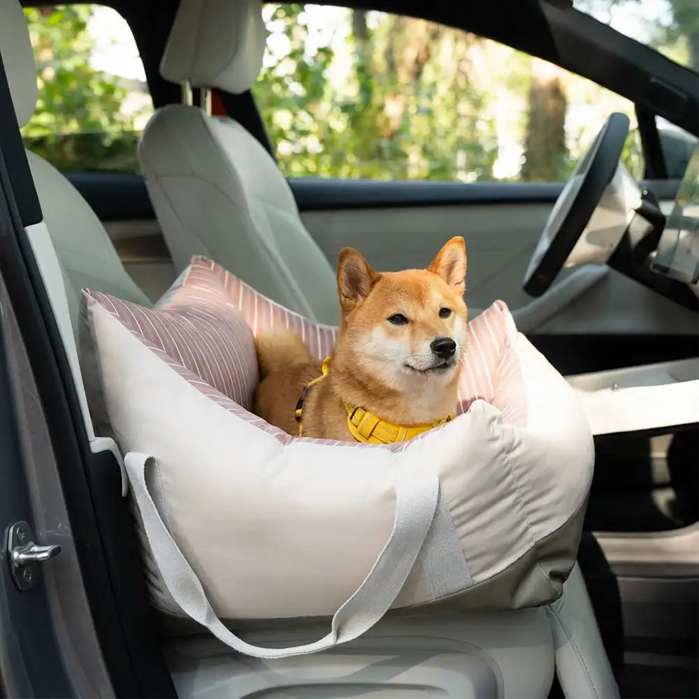 Travel Safety Semi-Enclosed Water-Repellent Dog Car Seat Bed