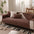 Velvety Soft Short Plush Modern Interiors Couch Cover