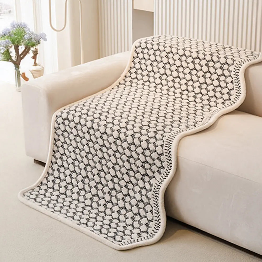 Vintage Classic Chenille Scratch Resistant Sofa Protective Couch Cover