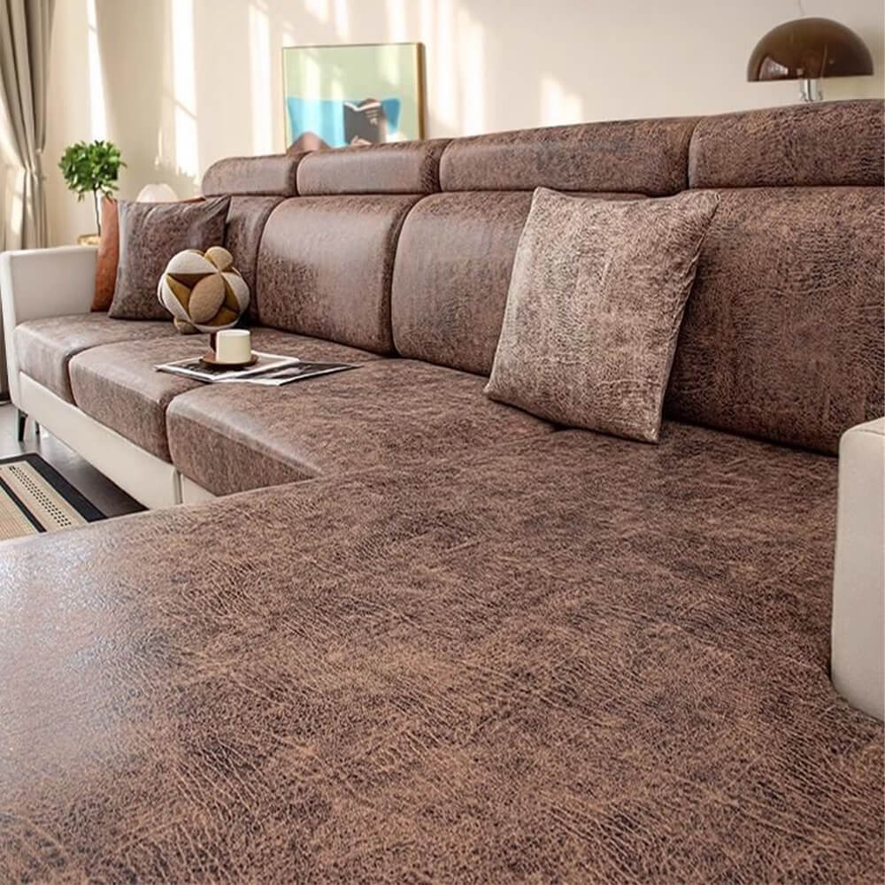 Vintage Water-repellent Silky Polyester Stretch Magic Couch Cover