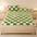 Warm Checkerboard Plush Mattress Topper and Pillowcase