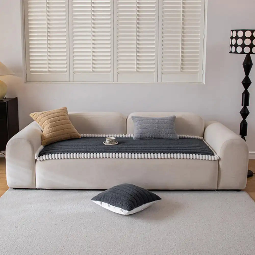 Warm Thick Comfortable Sofa Decoration Non-slip Couch Cover