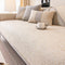 Breathable Woven Cotton Linen Non-Slip Couch Cover
