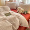 Classic Leaf Style Pure Cotton Sanded Bedding