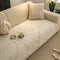 Cool Touch Ice Silk Minimalist Style with Braided Edge Couch Cover