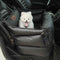 Full Leather Dog Pet Car Seat Bed - Fort - FUNNYFUZZY