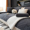 All Season Nordic Style Carved Plush Decorative Non-Slip Couch Cover