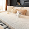 All Season Nordic Style Carved Plush Decorative Non-Slip Outdoor Couch Cover