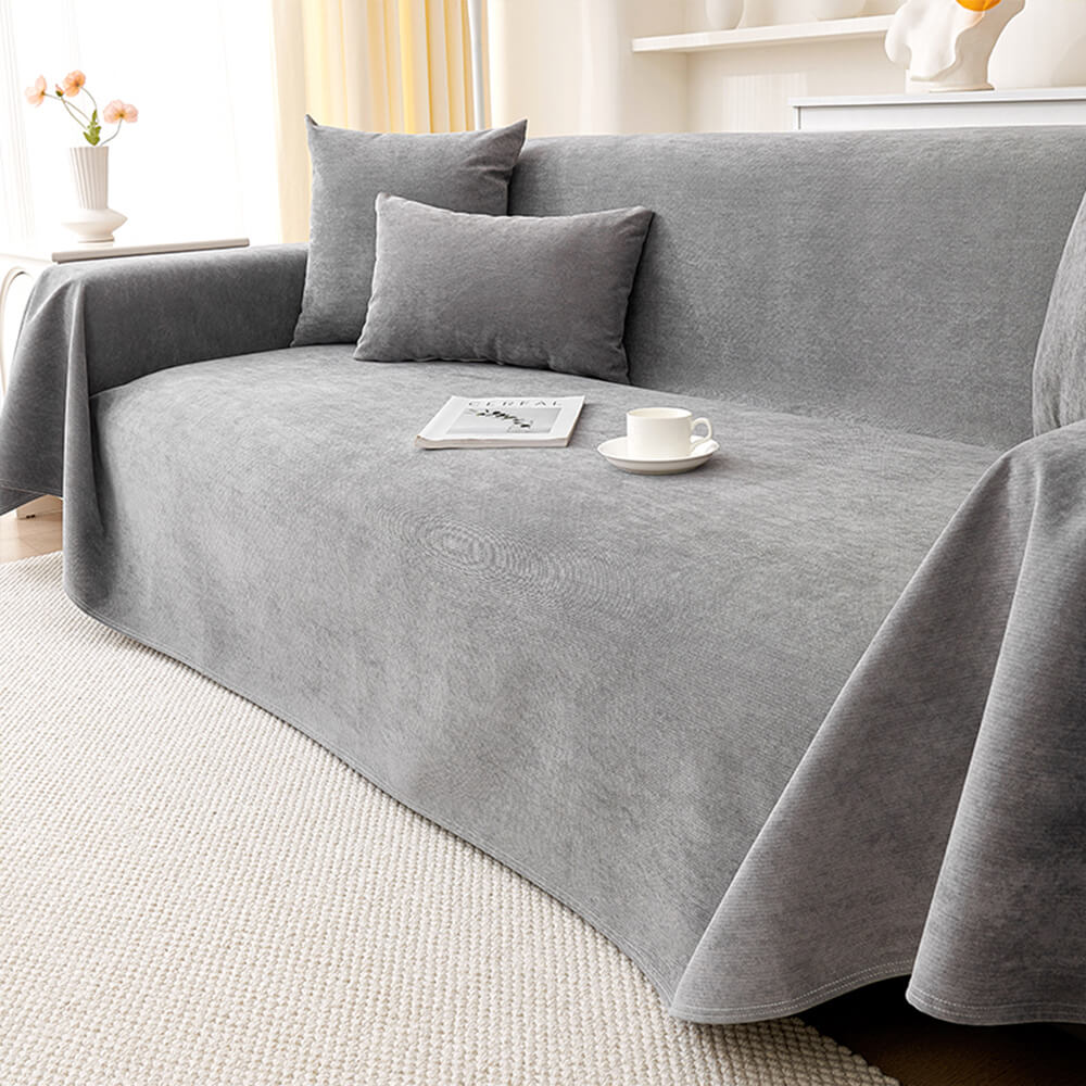 Soft and Waterproof Scratch-Resistant Non-Linting Throw Armchair Sofa Cover