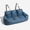 Travel Bolster Safety Medium Large Dog Car Back Seat Bed - FUNNYFUZZY