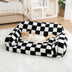 Vintage Leisure Diamond Cat Sofa Bed