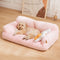 Vintage Leisure Diamond Dog & Cat Sofa Bed - FUNNYFUZZY