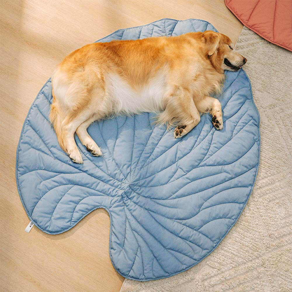 Super Large Leaf Shape Human Mat Dog Blanket - FUNNYFUZZY