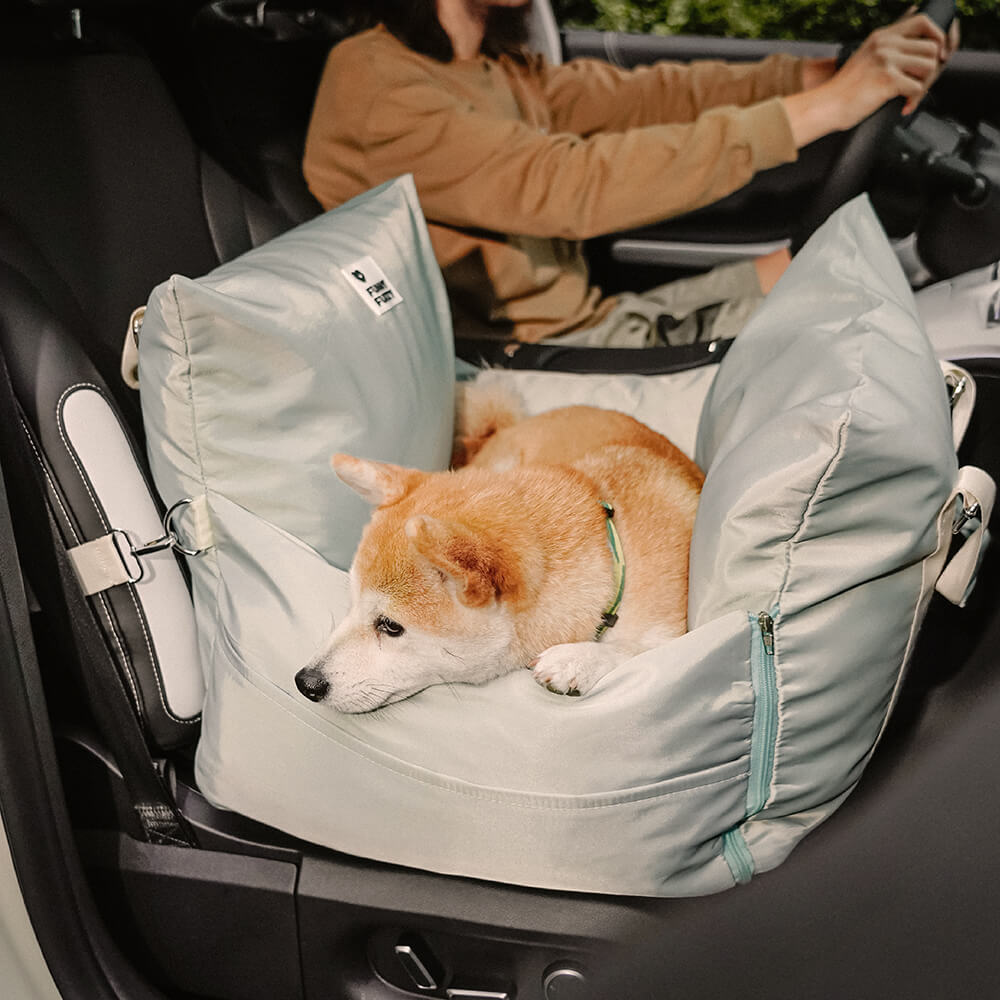 Waterproof Dog Car Seat Bed - First Class - FUNNYFUZZY