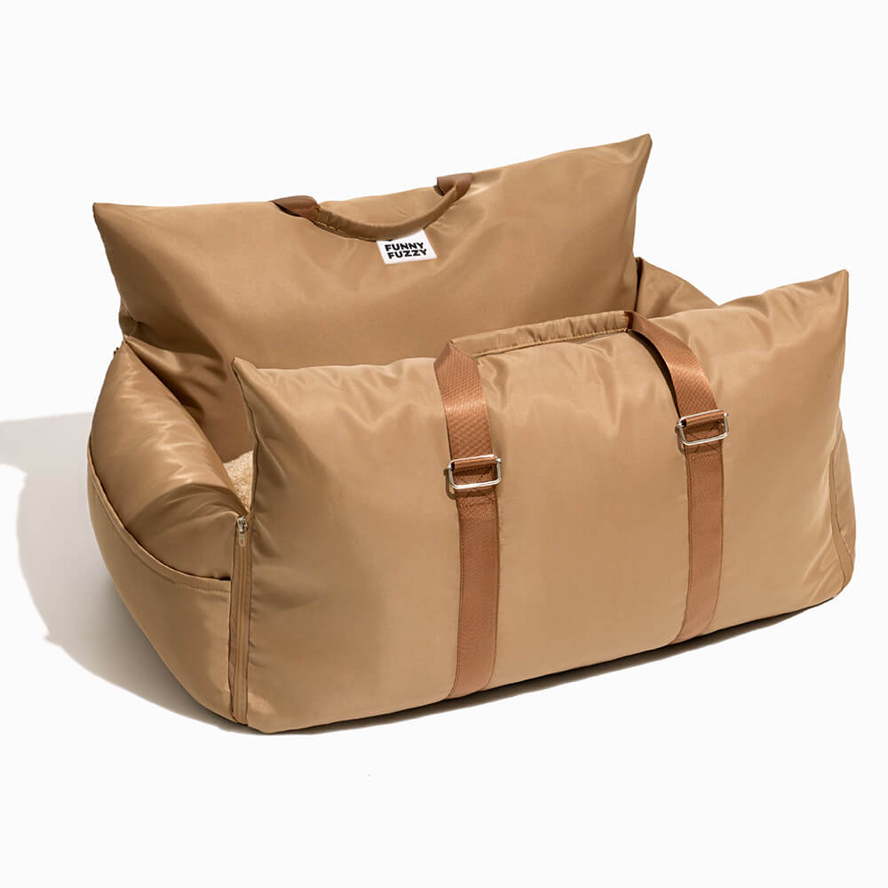 Waterproof Dog Car Seat Bed - First Class - FUNNYFUZZY