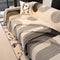 Geometric Striped Chenille Durable Sofa Protection Couch Cover