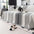 Geometric Striped Chenille Durable Sofa Protection Couch Cover