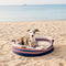 Handmade Lightweight Cotton Woven Beach Bag Pet Carrier- Summer Vacation