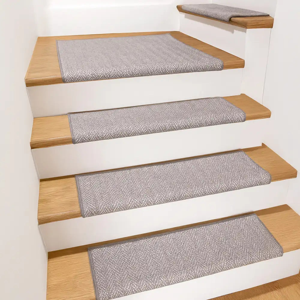Herringbone Wear-Resistant Stair Protection Tape Free Carpet Stair Treads