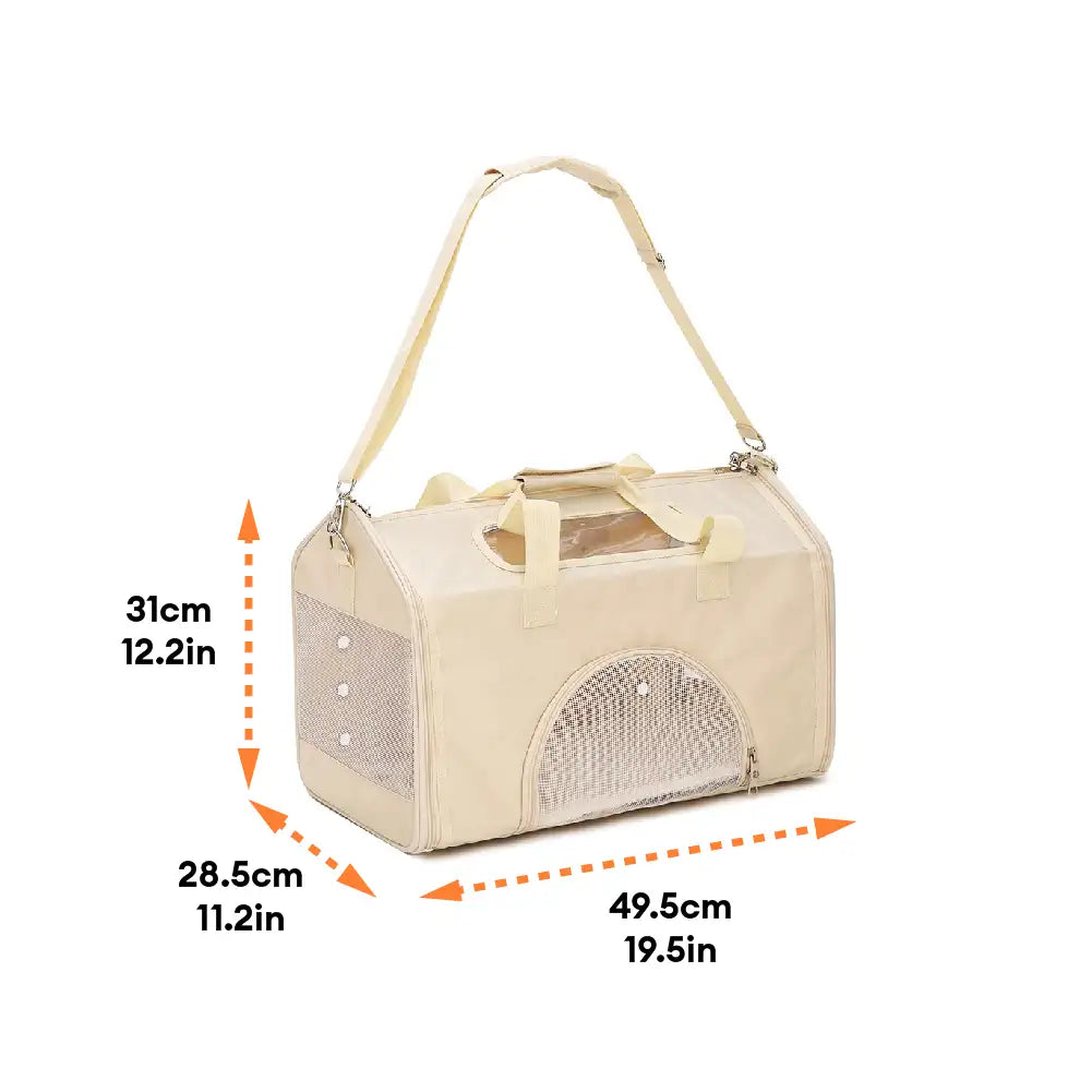 House-Shaped Breathable Foldable Large Capacity Multi-Functional Cat Carrier Bag