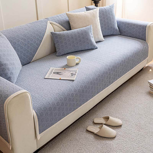 Jacquard Chenille Fabric Water-resistant & Oil-proof Couch Cover