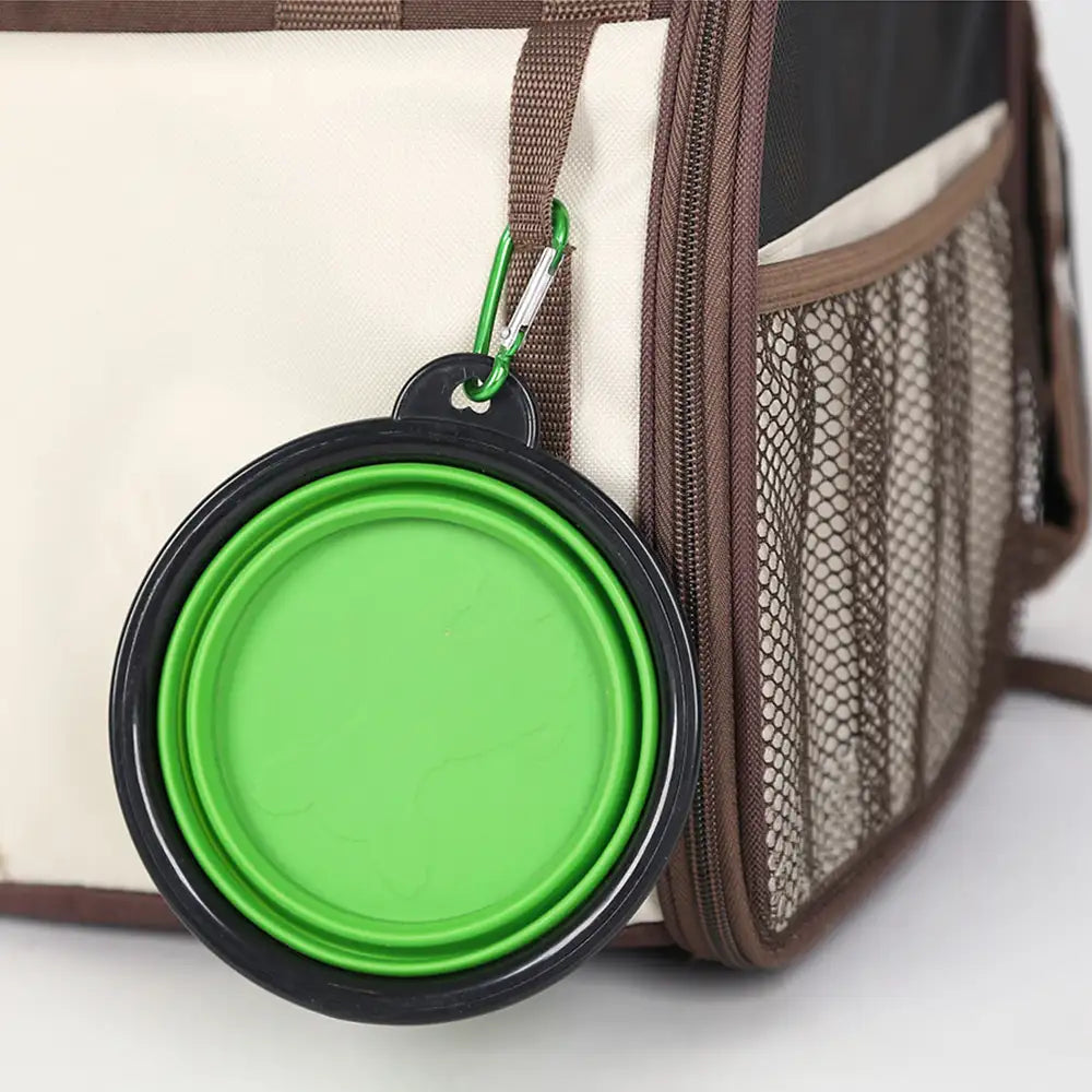 Large Capacity Breathable Foldable Dog Cat Backpack Carrier for Travel Safety and Vet
