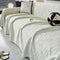 Leaf Pattern Cooling Ice Silk Sofa Protection Large Blanket Couch Cover
