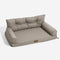 Luxe Faux Leather Foldable Orthopedic Large Dog Bed - Outdoor