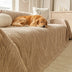 Luxury Nordic Jacquard Fleece Thickened Anti-Scratch Couch Cover