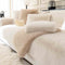 Warm Thick Faux Fur Sofa Protector Non-Slip Couch Cover