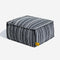 Sustainable Storage Pouf Ottoman & Dog Bed - Funnyfuzzy SnugNest